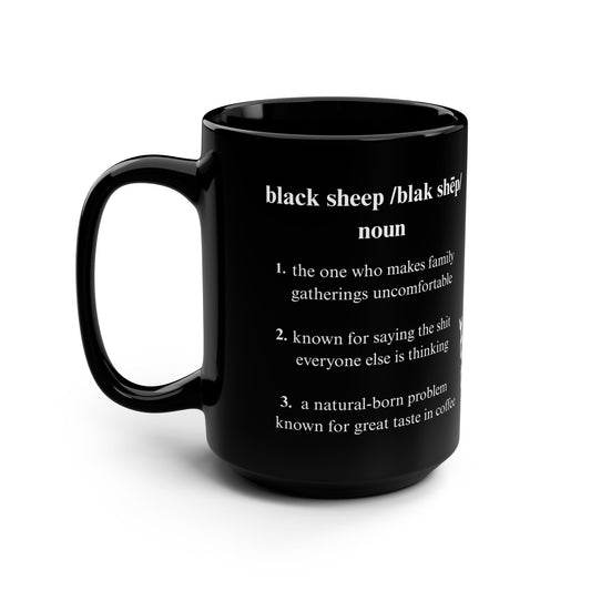 The Bean Grind Black Sheep Streetwear Coffee Mug