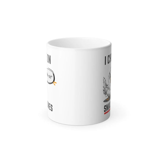 Funny Hidden Message Mug, I Choke On Small Bones - Color Morphing Printify