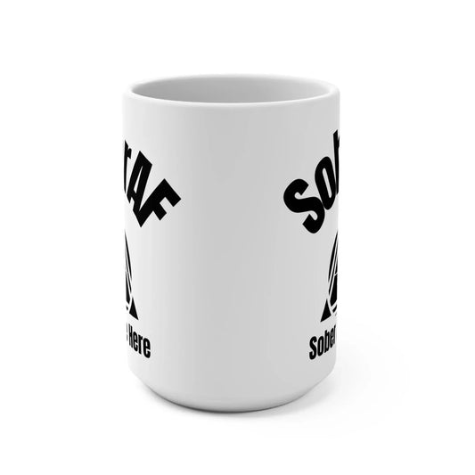 Recovery Bundle SoberAF, Mug + Phone Case + Sticker Printify