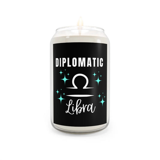 Balanced AF Libra Zodiac Soy Candle, Astrology Printify