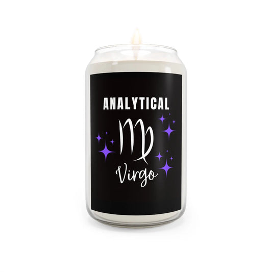 Adventurous Virgo Scented Soy Candle, Astrology Printify