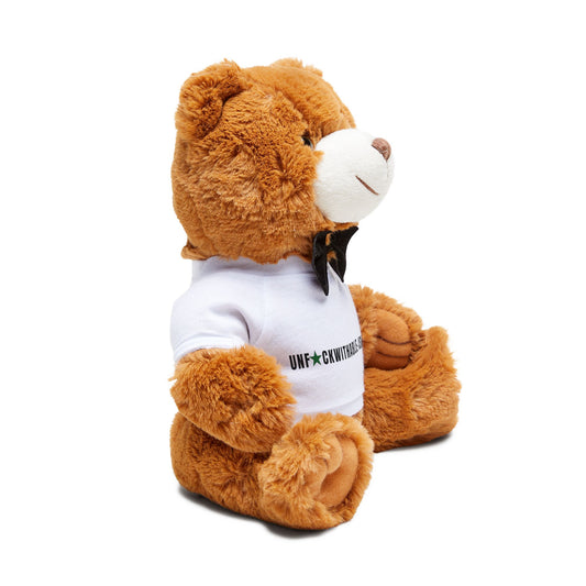 UNF★CKWITHABLE-ISH™ Plush Teddy Bear with Green Star