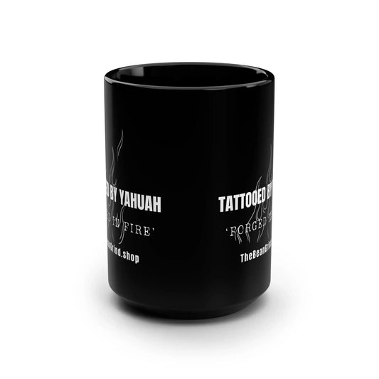 Tattooed by Yahuah Mug Glossy 15oz
Mug |The Bean Grind