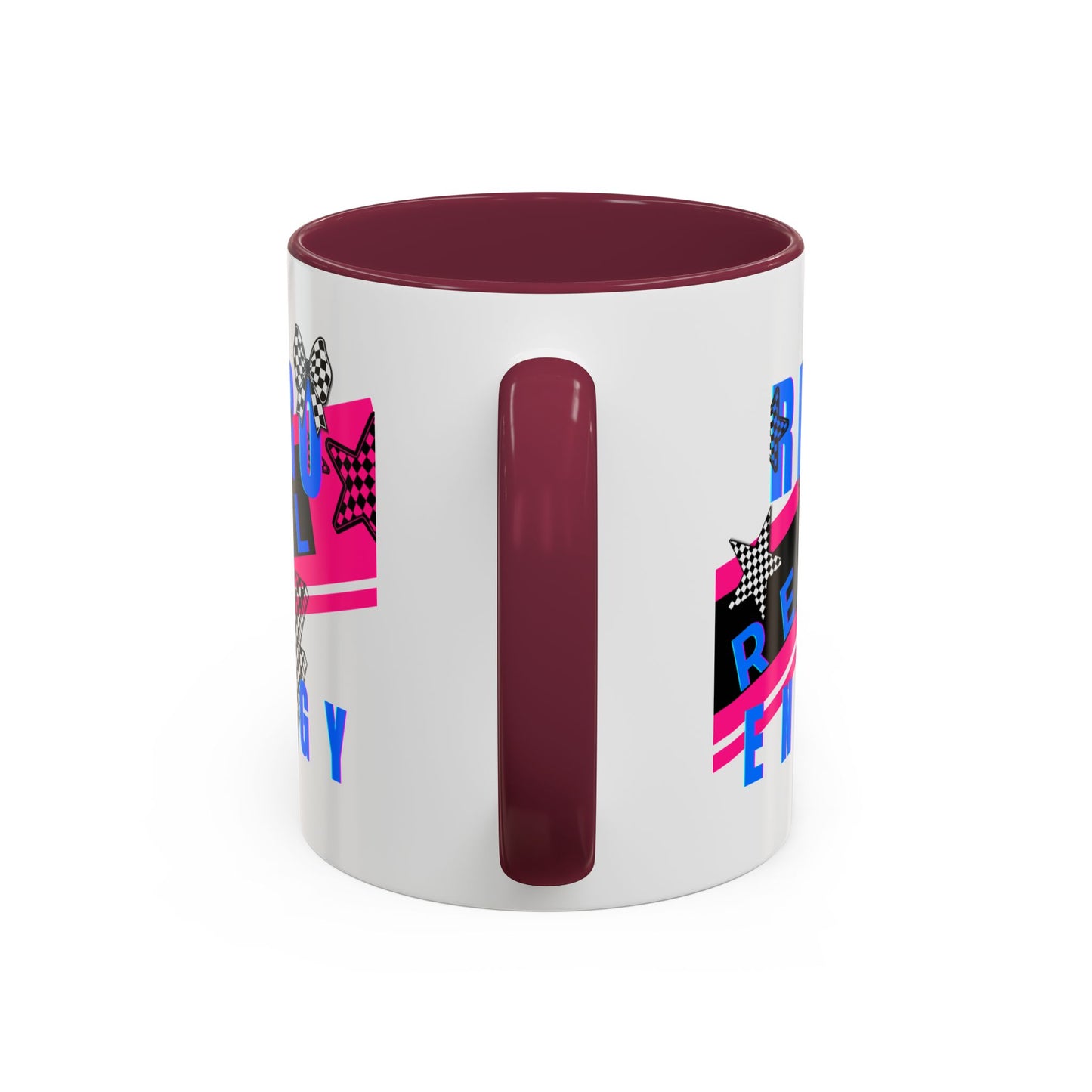 Retro Rebel Mug, 90s Nostalgia, "Bangs to the Ceiling"