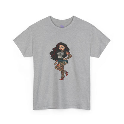 Rebel Boss Energy Skarlitt Streetwear Graphic T-Shirt, Unisex