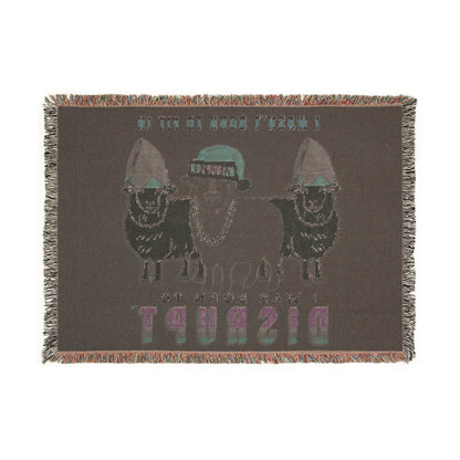 Born To Disrupt Woven Blanket – Holiday Rebel LIMITED Edition