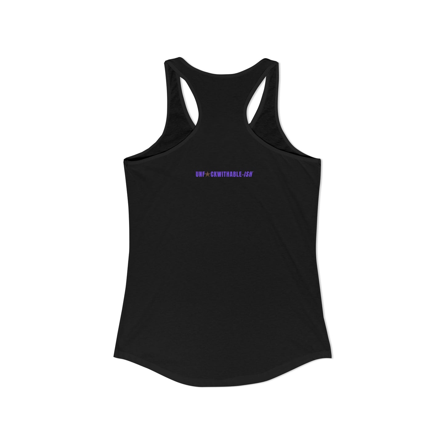 UNF★CKWITHABLE-ISH™ Women's Racerback Tank, 3 Colors Leopard Star