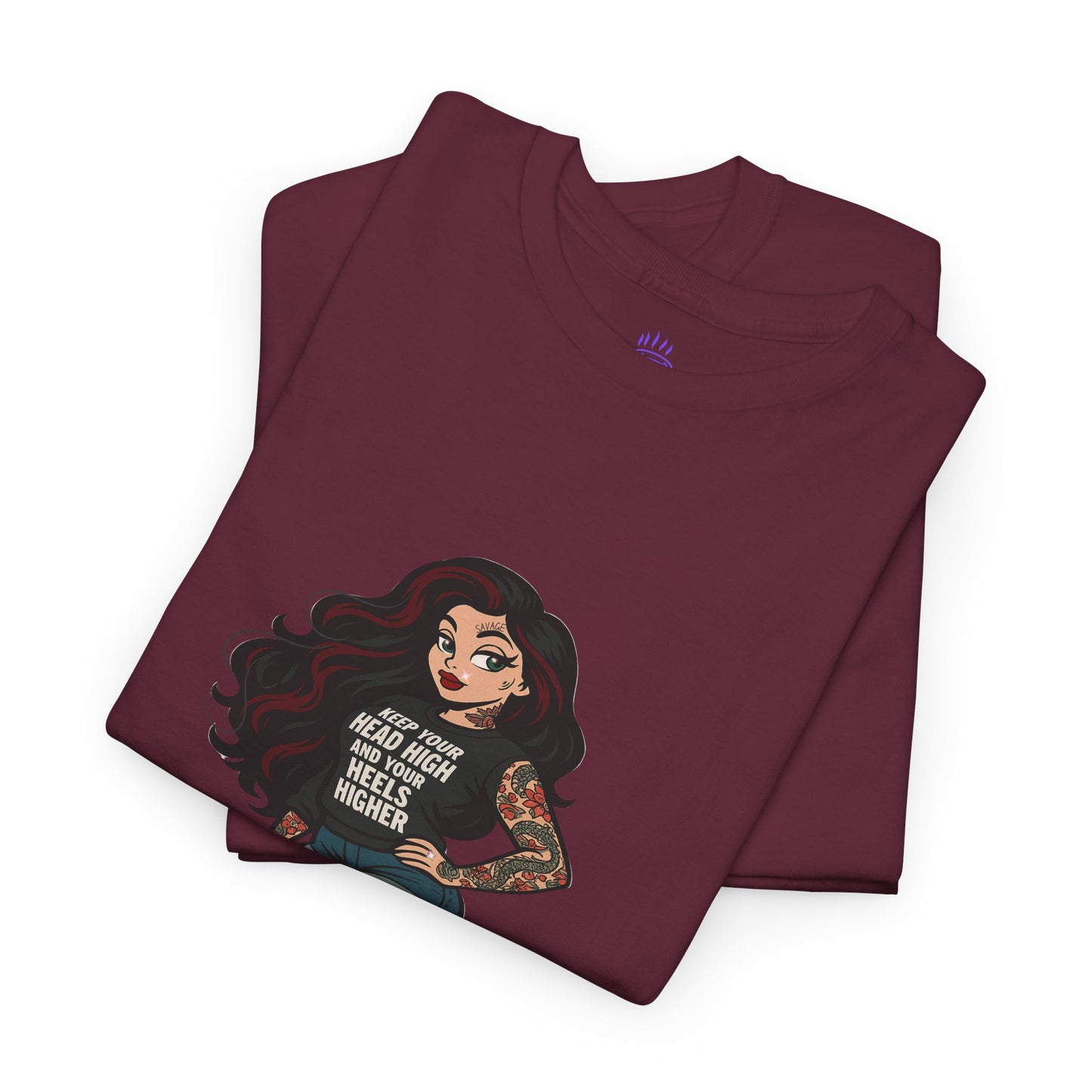 Rebel Boss Energy Skarlitt Streetwear Graphic T-Shirt, Unisex