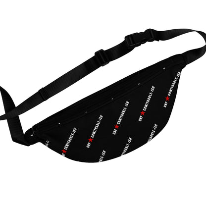 UNF★CKWITHABLE-ISH™ Fanny Pack, Black / Red Star Edition