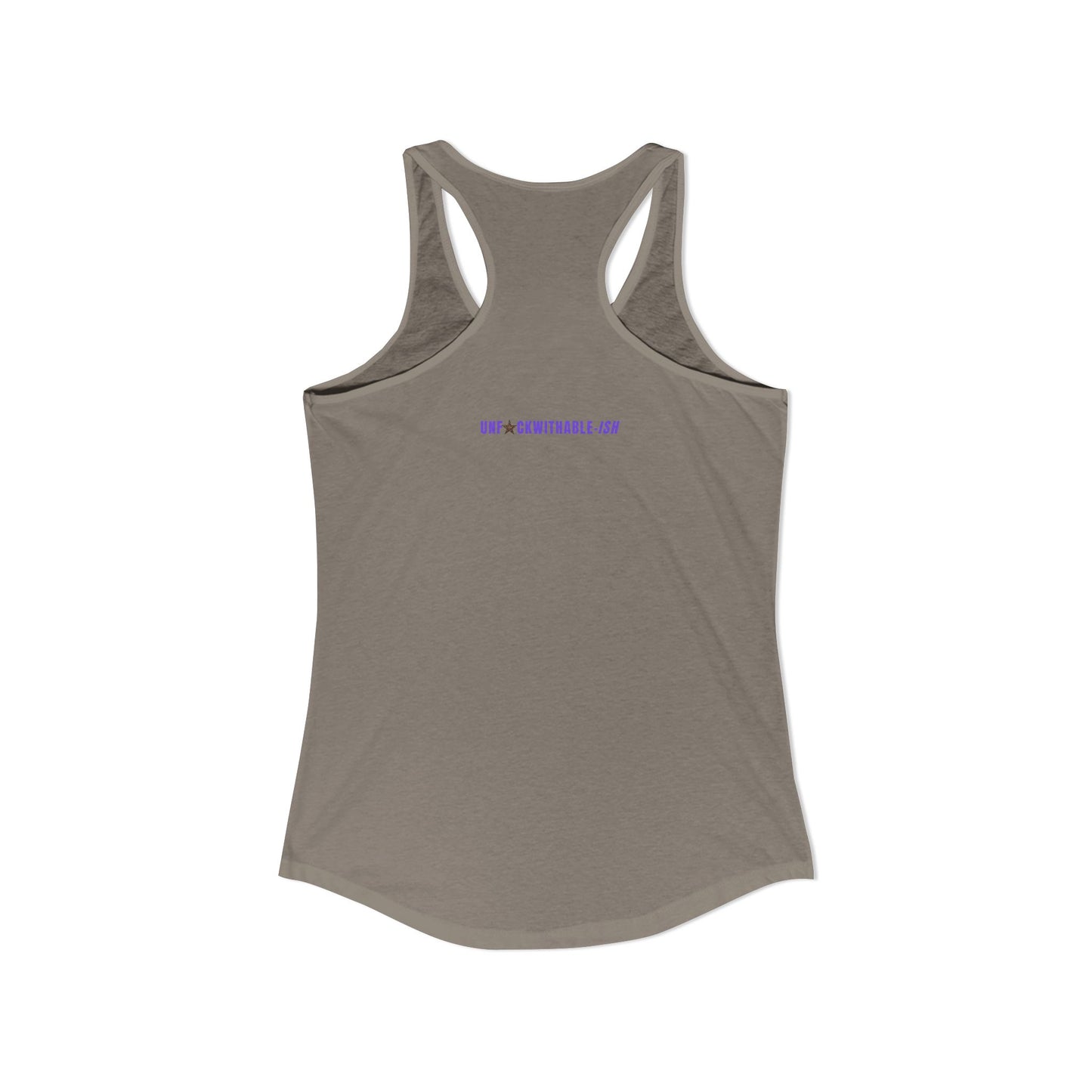 UNF★CKWITHABLE-ISH™ Women's Racerback Tank, 3 Colors Leopard Star
