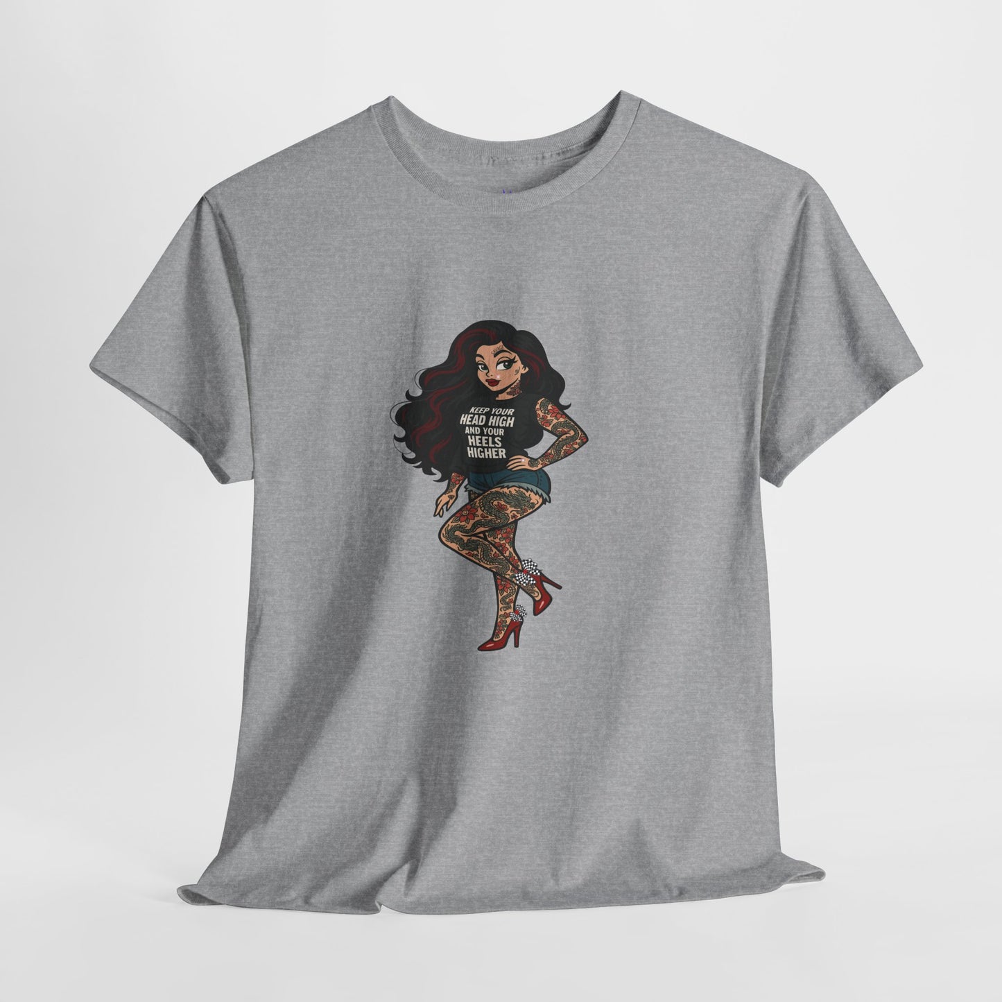 Rebel Boss Energy Skarlitt Streetwear Graphic T-Shirt, Unisex