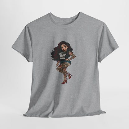 Rebel Boss Energy Skarlitt Streetwear Graphic T-Shirt, Unisex