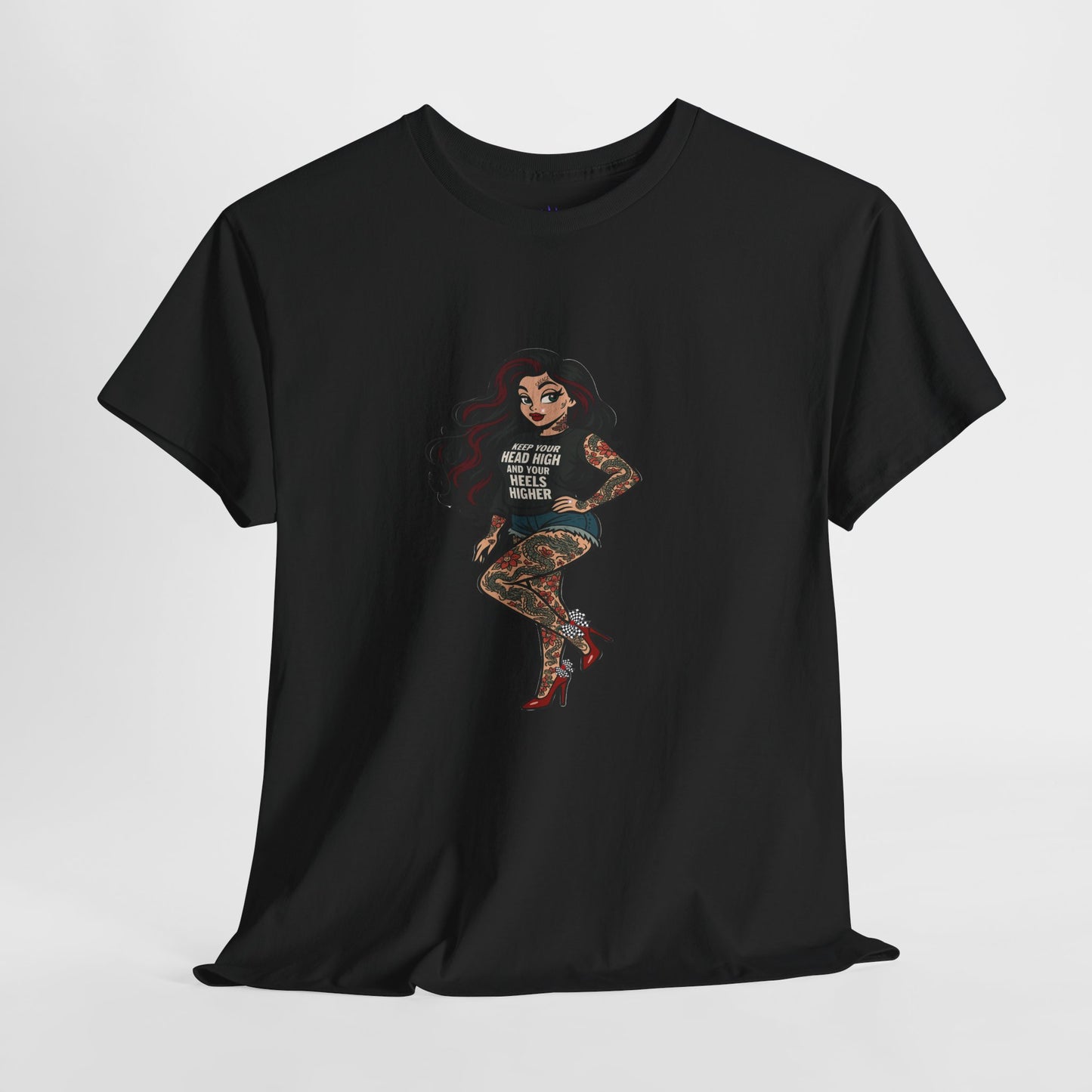 Rebel Boss Energy Skarlitt Streetwear Graphic T-Shirt, Unisex
