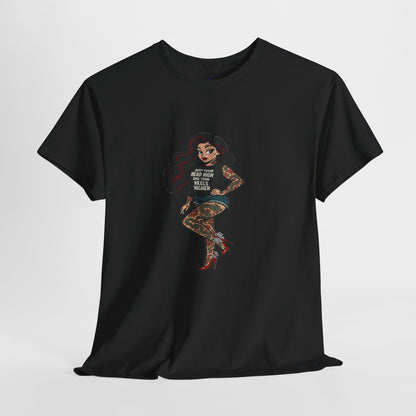 Rebel Boss Energy Skarlitt Streetwear Graphic T-Shirt, Unisex