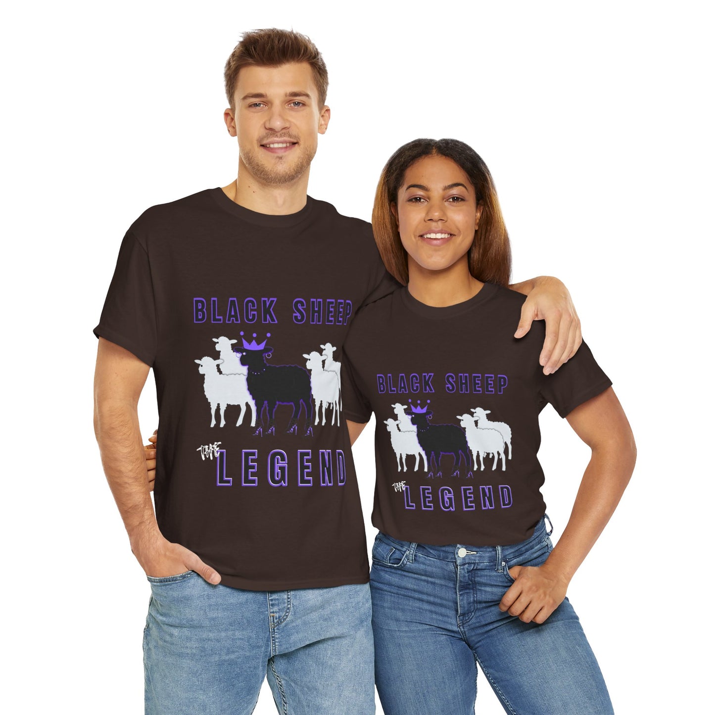 The Legend Black Sheep T-Shirt, Unisex Heavy Cotton 6 Colors