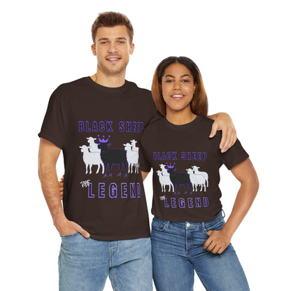 The Legend Black Sheep T-Shirt, Unisex Heavy Cotton 6 Colors