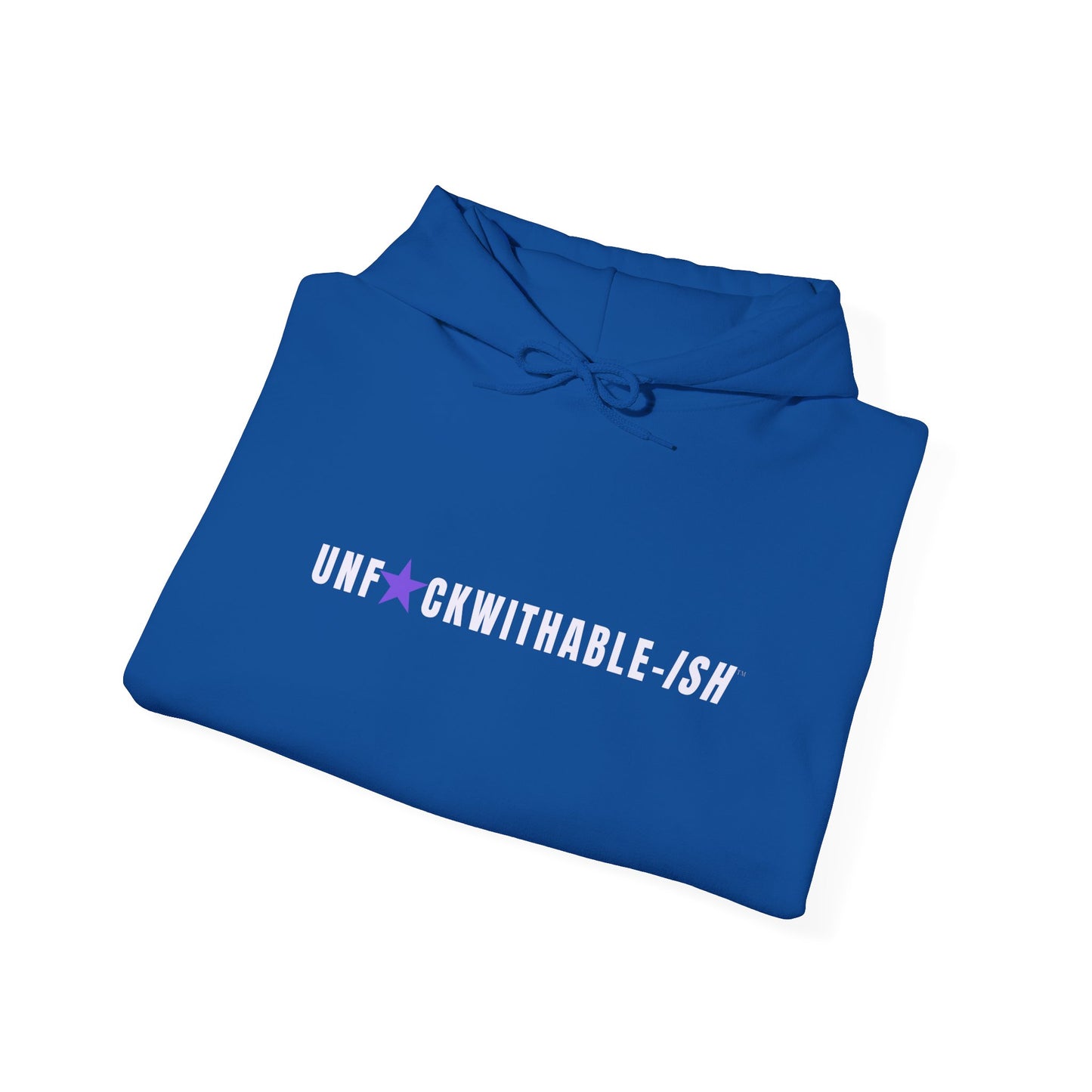 UNF★CKWITHABLE-ISH™ Unisex Hoodie, Graphic Sleeves Purple Star Edition