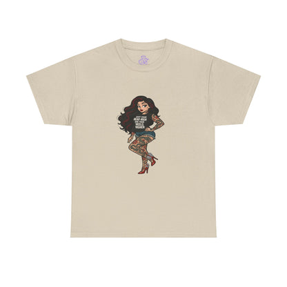 Rebel Boss Energy Skarlitt Streetwear Graphic T-Shirt, Unisex