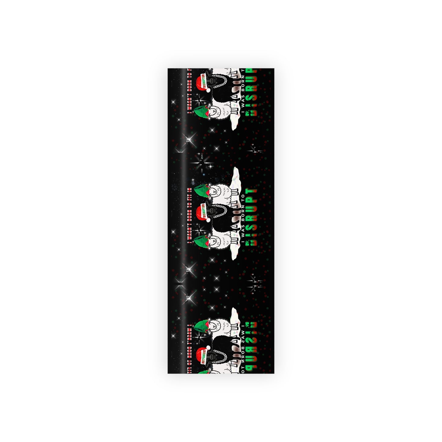 The Disruptor – Black Sheep Savage Holiday Wrap Paper