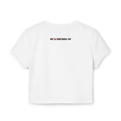 UNF★CKWITHABLE-ISH™ Women's Organic Cotton Baby Tee, Streetwear Style