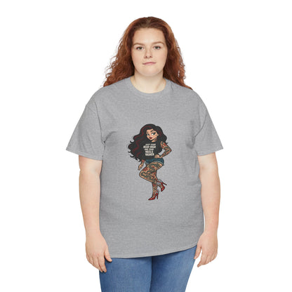 Rebel Boss Energy Skarlitt Streetwear Graphic T-Shirt, Unisex