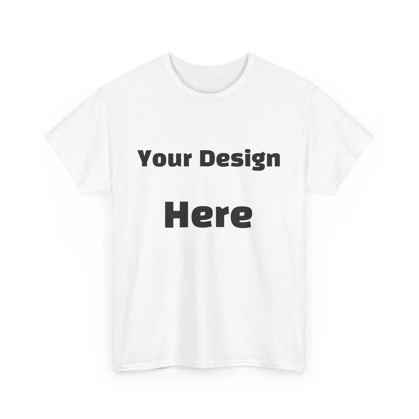 Unisex Whiteout Customizable T-Shirt -  Design Whatever TF You Want Printify