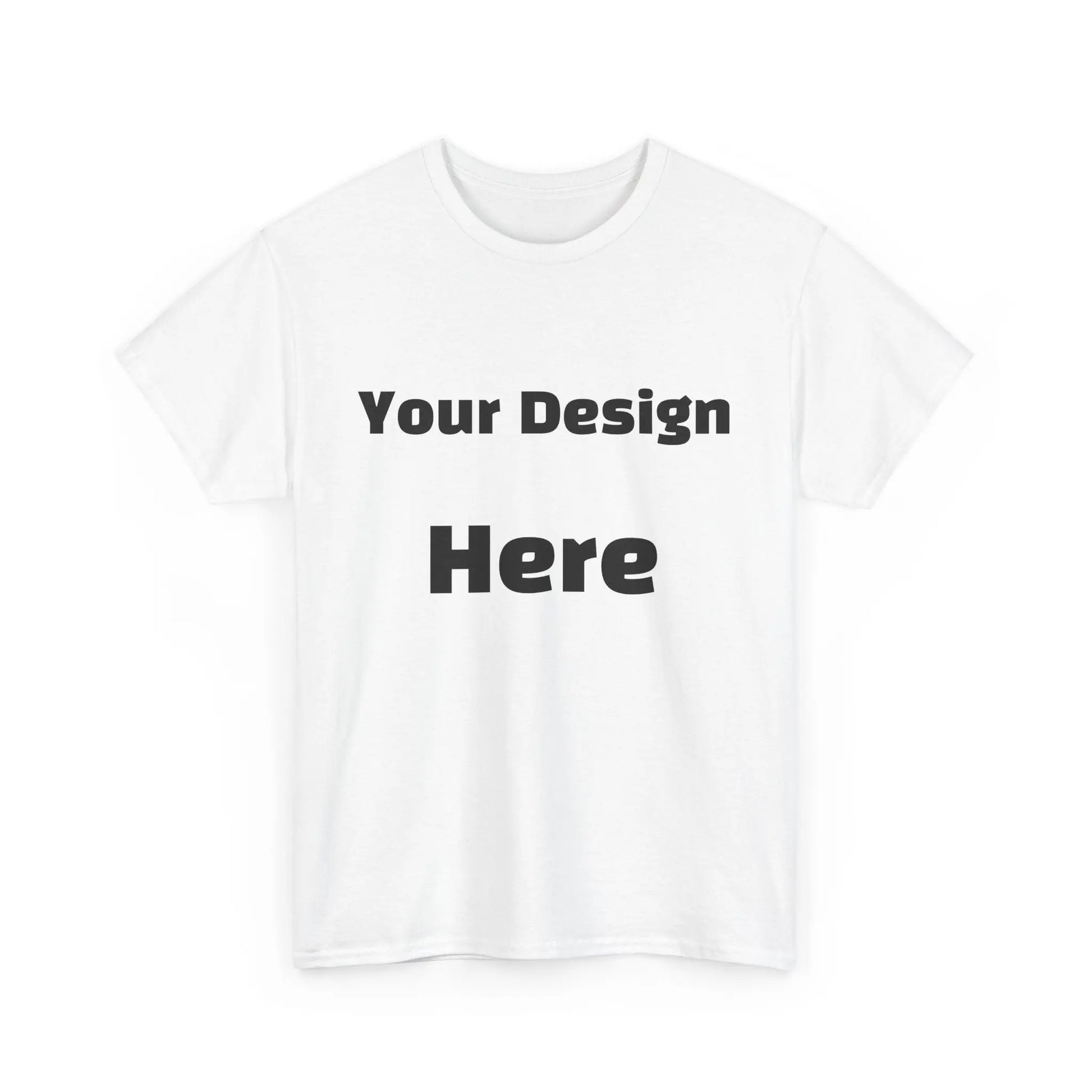 Unisex Whiteout Customizable T-Shirt -  Design Whatever TF You Want Printify