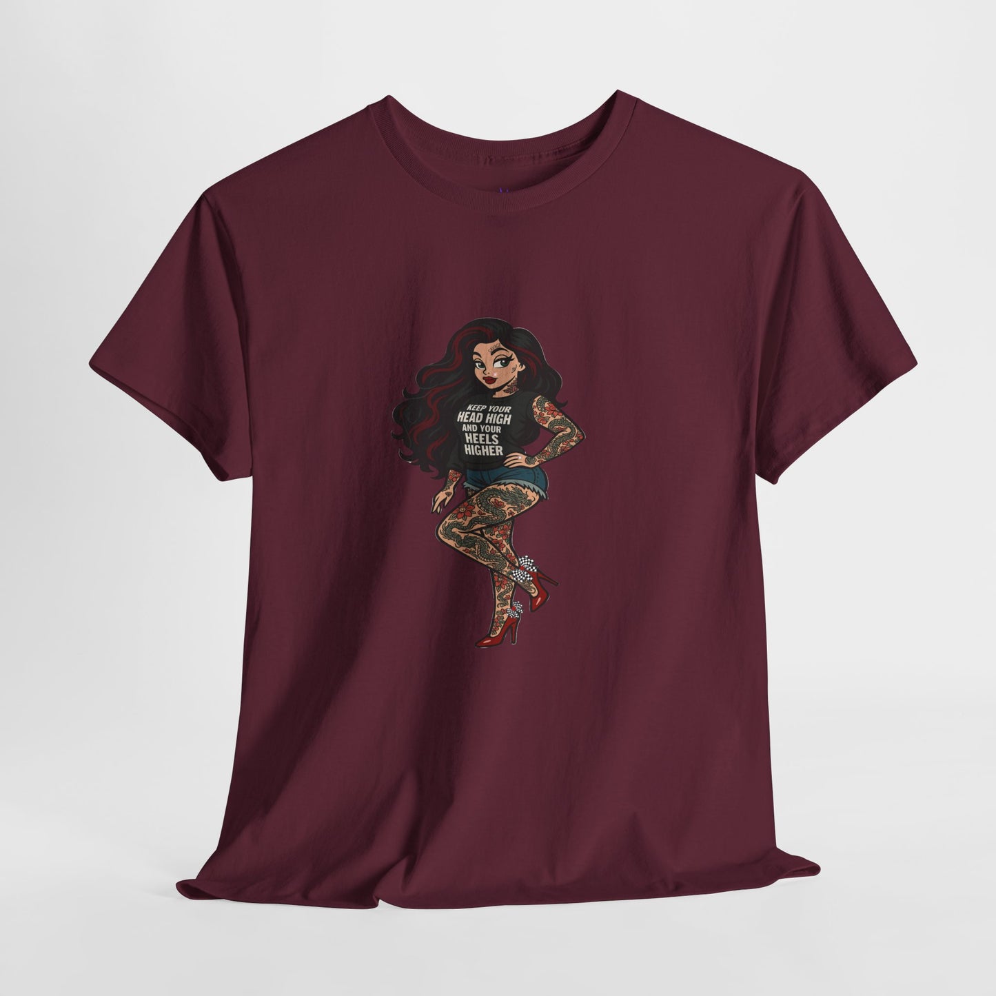Rebel Boss Energy Skarlitt Streetwear Graphic T-Shirt, Unisex