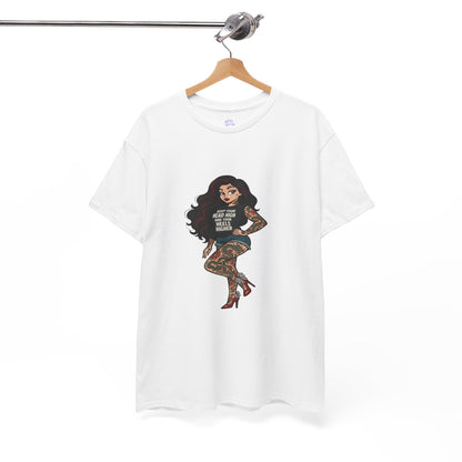 Rebel Boss Energy Skarlitt Streetwear Graphic T-Shirt, Unisex