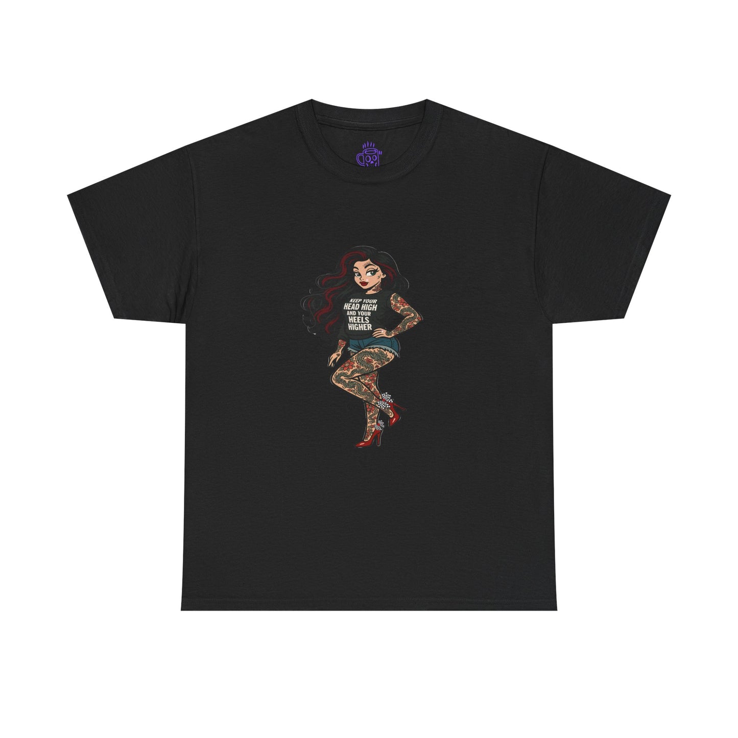 Rebel Boss Energy Skarlitt Streetwear Graphic T-Shirt, Unisex