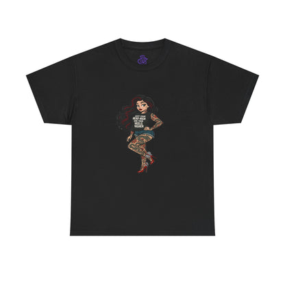 Rebel Boss Energy Skarlitt Streetwear Graphic T-Shirt, Unisex