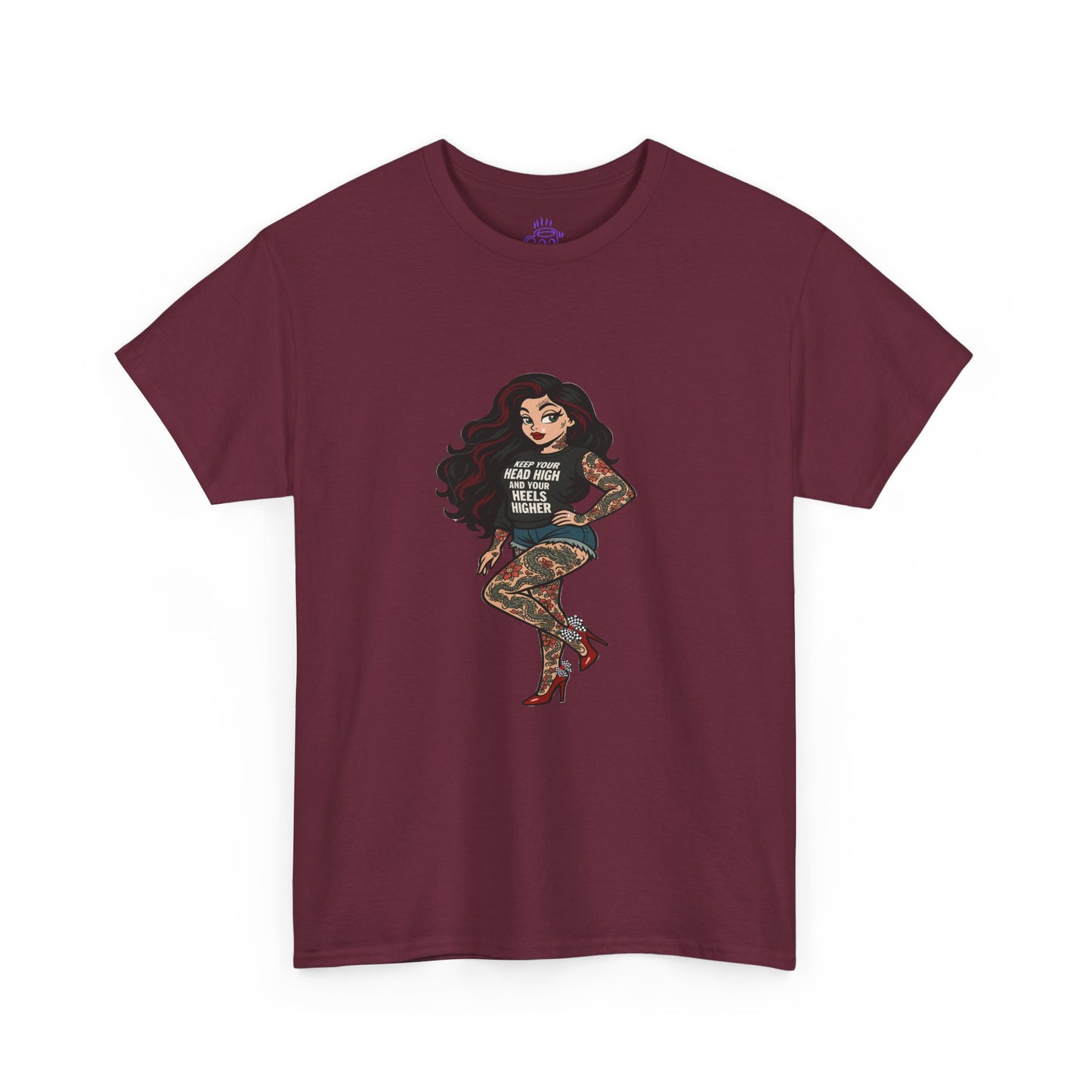 Rebel Boss Energy Skarlitt Streetwear Graphic T-Shirt, Unisex