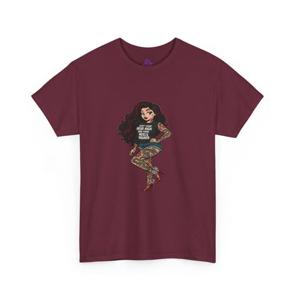 Rebel Boss Energy Skarlitt Streetwear Graphic T-Shirt, Unisex