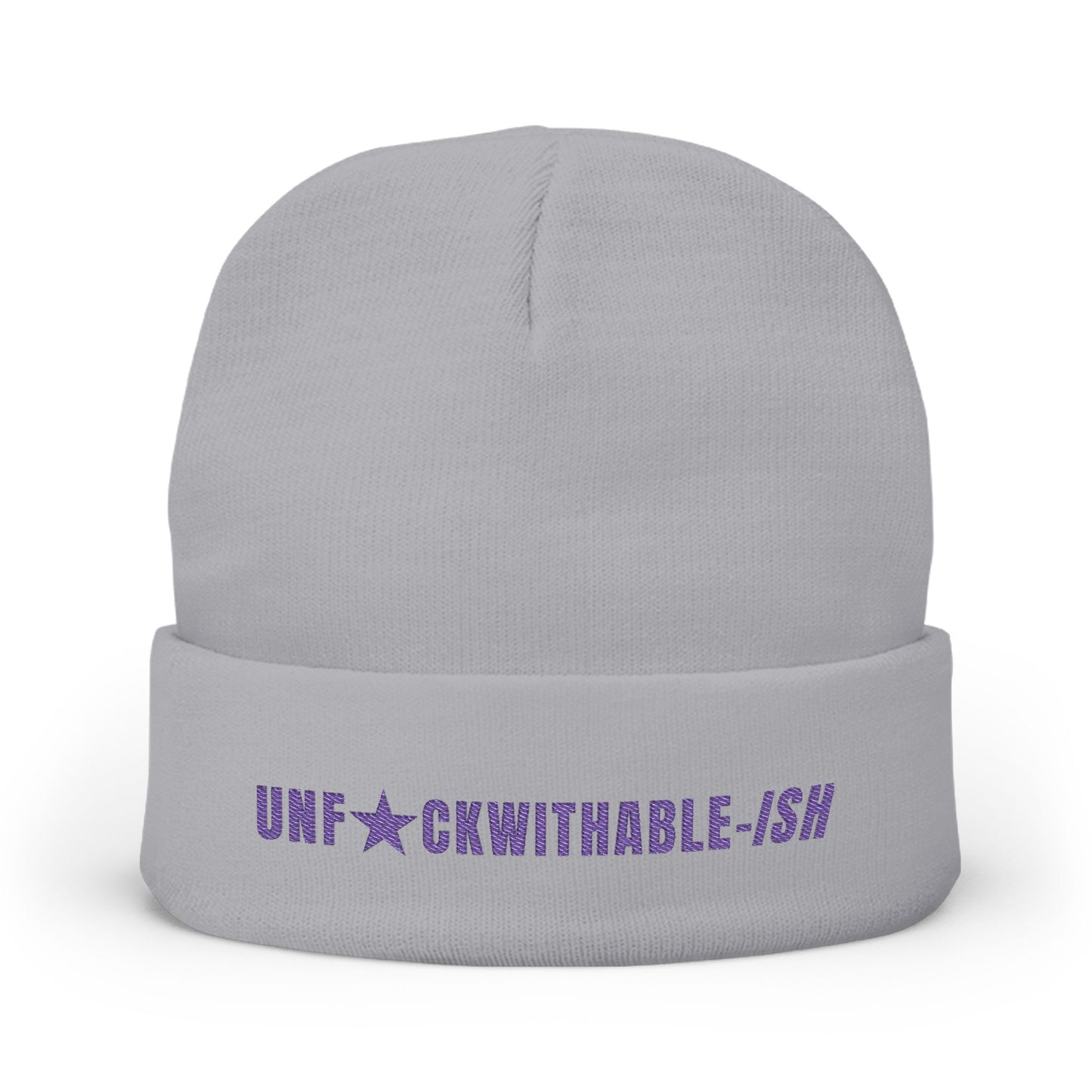 UNF★CKWITHABLE-ISH Embroidered Beanie