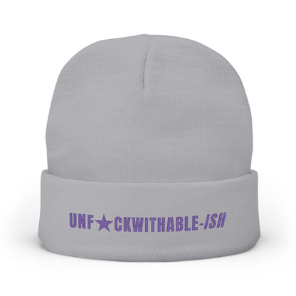 UNF★CKWITHABLE-ISH Embroidered Beanie