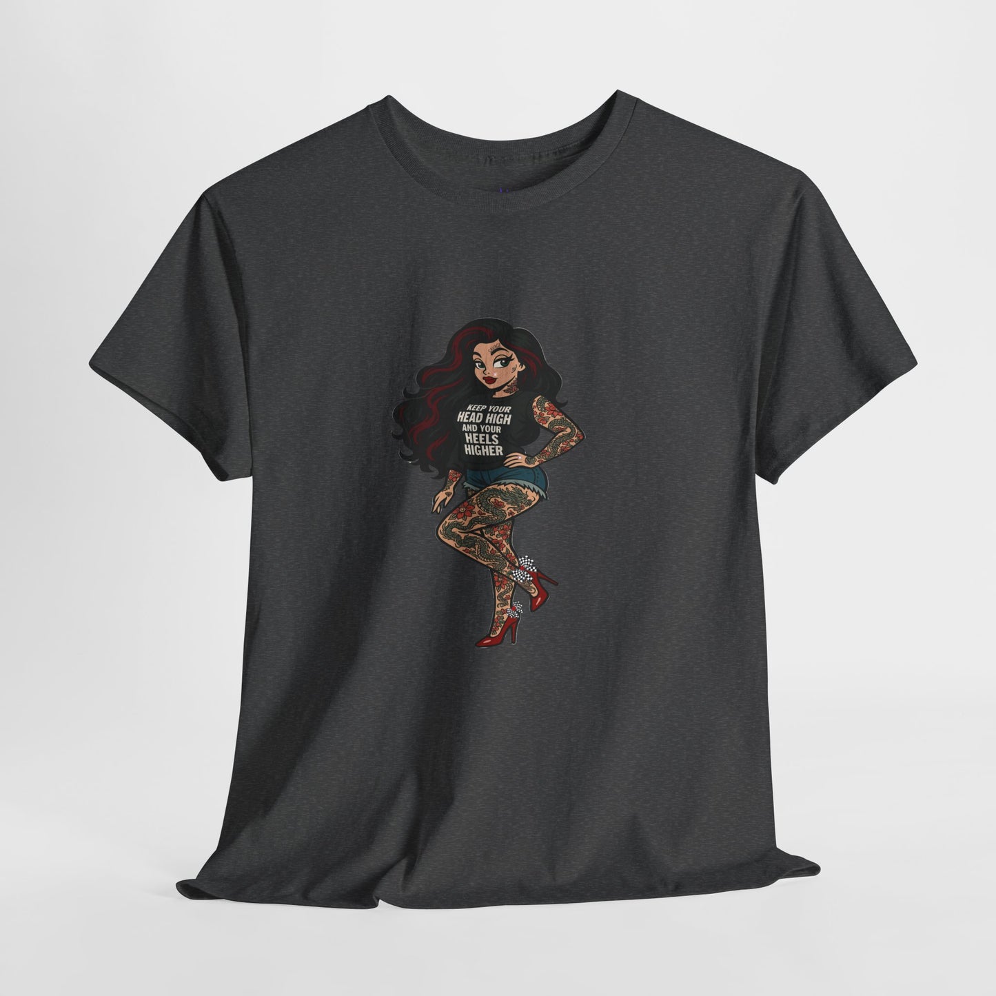 Rebel Boss Energy Skarlitt Streetwear Graphic T-Shirt, Unisex