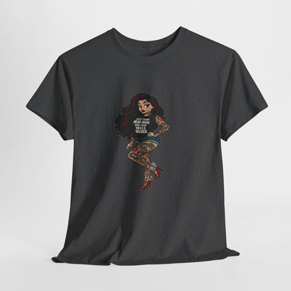 Rebel Boss Energy Skarlitt Streetwear Graphic T-Shirt, Unisex