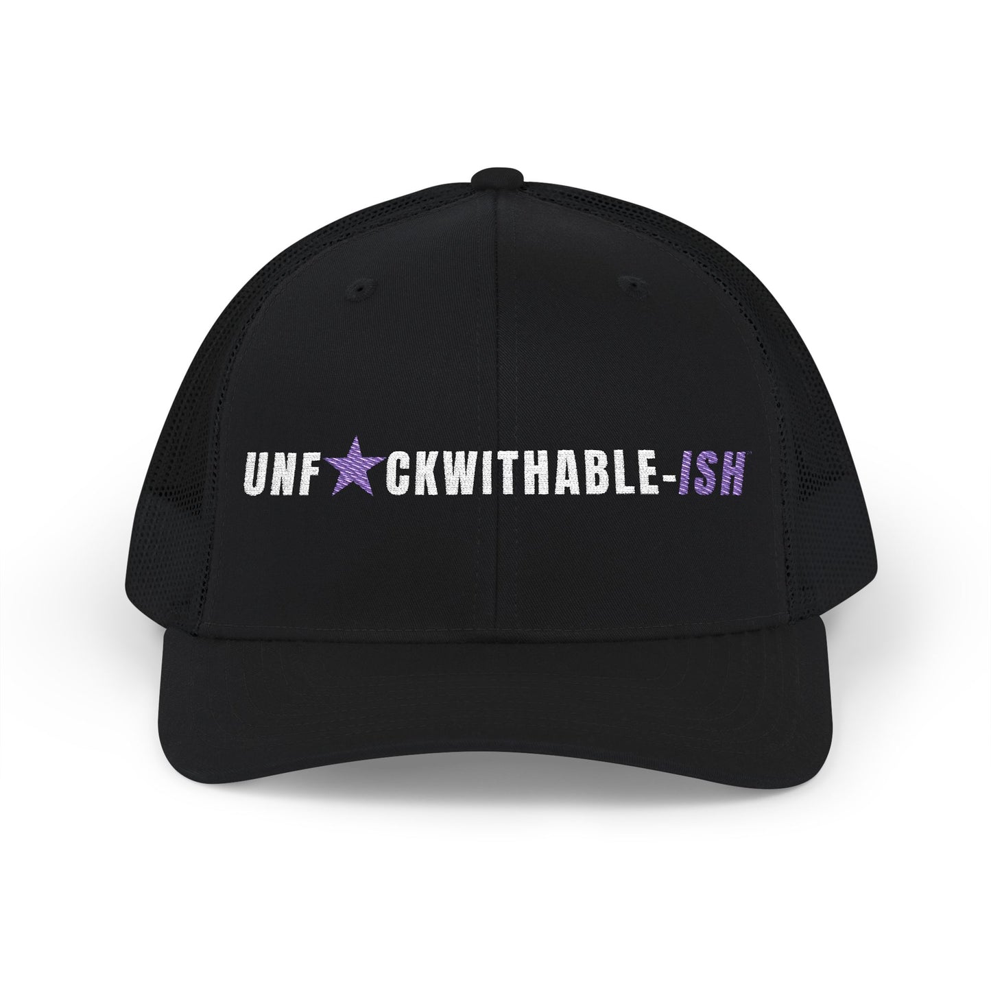 UNF★CKWITHABLE-ISH™ Embroidered Trucker Hat, Unisex