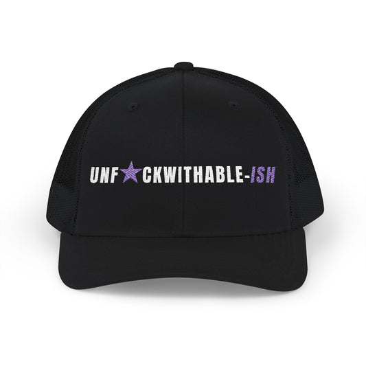 UNF★CKWITHABLE-ISH Embroidered Trucker Cap