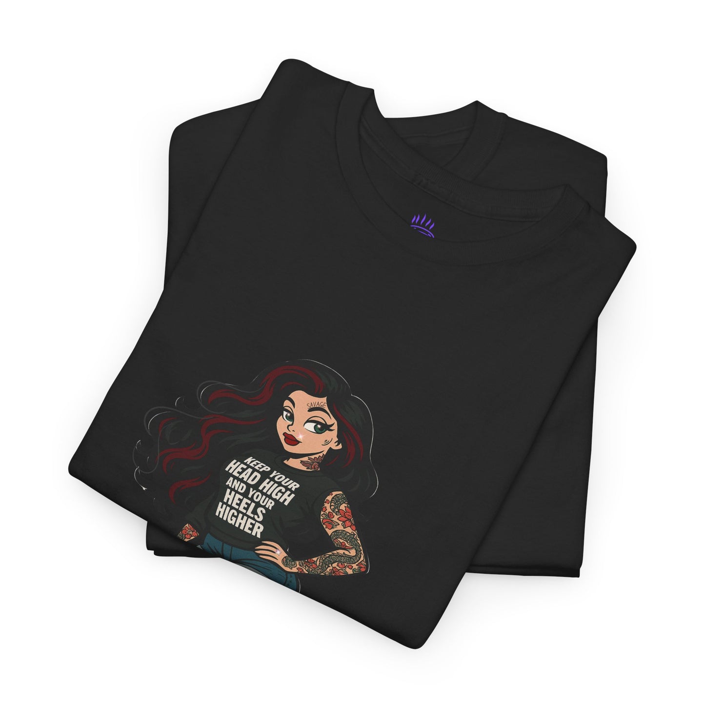 Rebel Boss Energy Skarlitt Streetwear Graphic T-Shirt, Unisex
