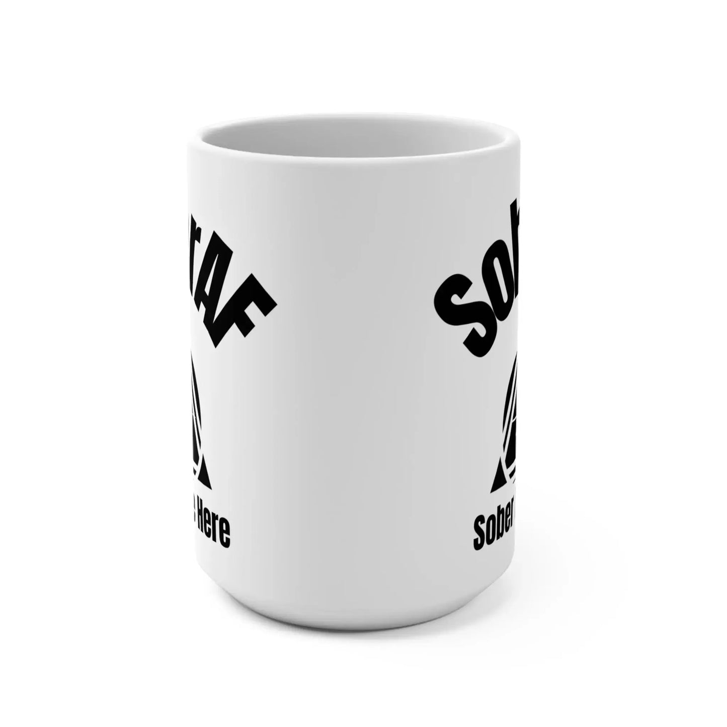 Recovery Bundle SoberAF, Mug + Phone Case + Sticker Printify