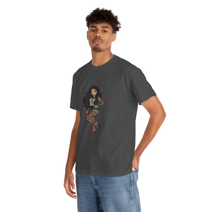 Rebel Boss Energy Skarlitt Streetwear Graphic T-Shirt, Unisex
