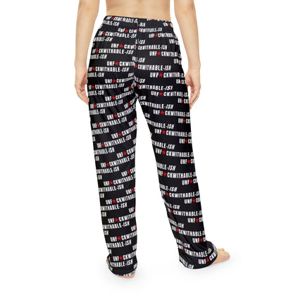 UNF★CKWITHABLE-ISH™ Streetwear Style Lounge Pants Women, Black