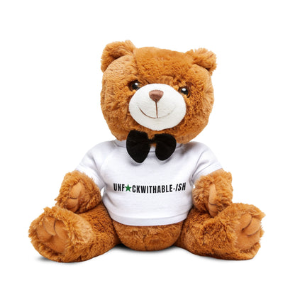 UNF★CKWITHABLE-ISH™ Plush Teddy Bear with Green Star