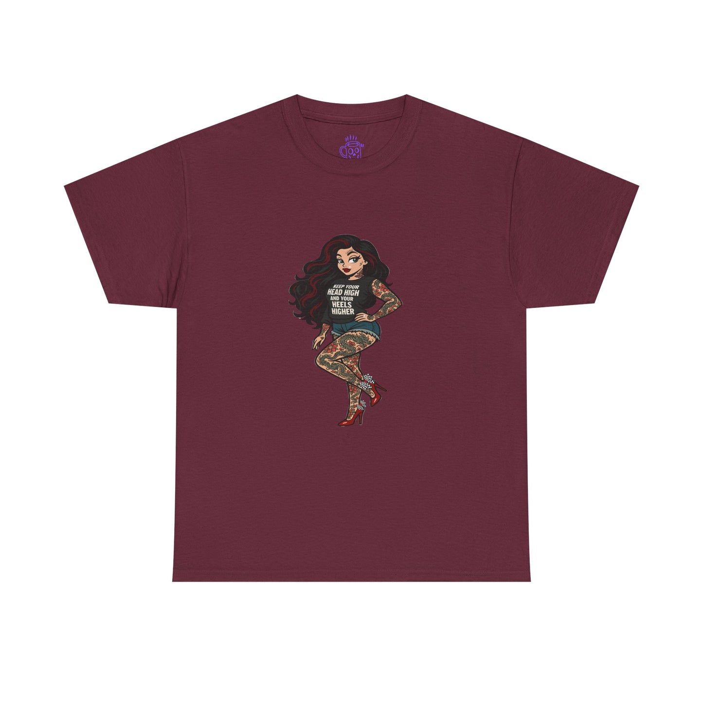 Rebel Boss Energy Skarlitt Streetwear Graphic T-Shirt, Unisex