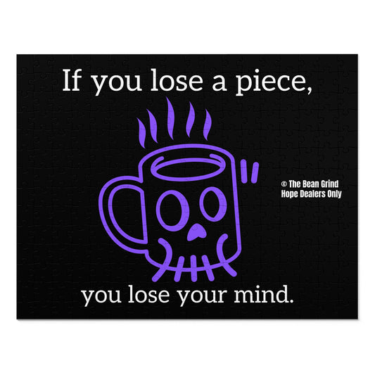 Inspirational Jigsaw Puzzle, "If You Lose a Piece", Purple 2025 Edition
