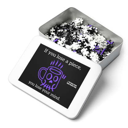 Inspirational Jigsaw Puzzle, "If You Lose a Piece", Purple 2025 Edition
