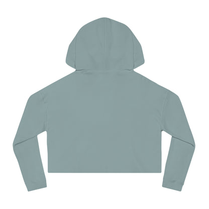Women's Streetwear Style Cropped Hoodie, Classy Smart-Ass Leopard Lips