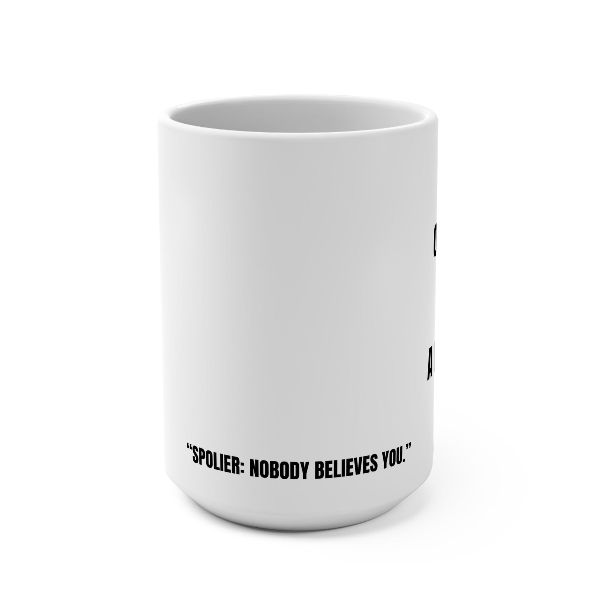 Funny Mug, Novel vs. Truth Printify