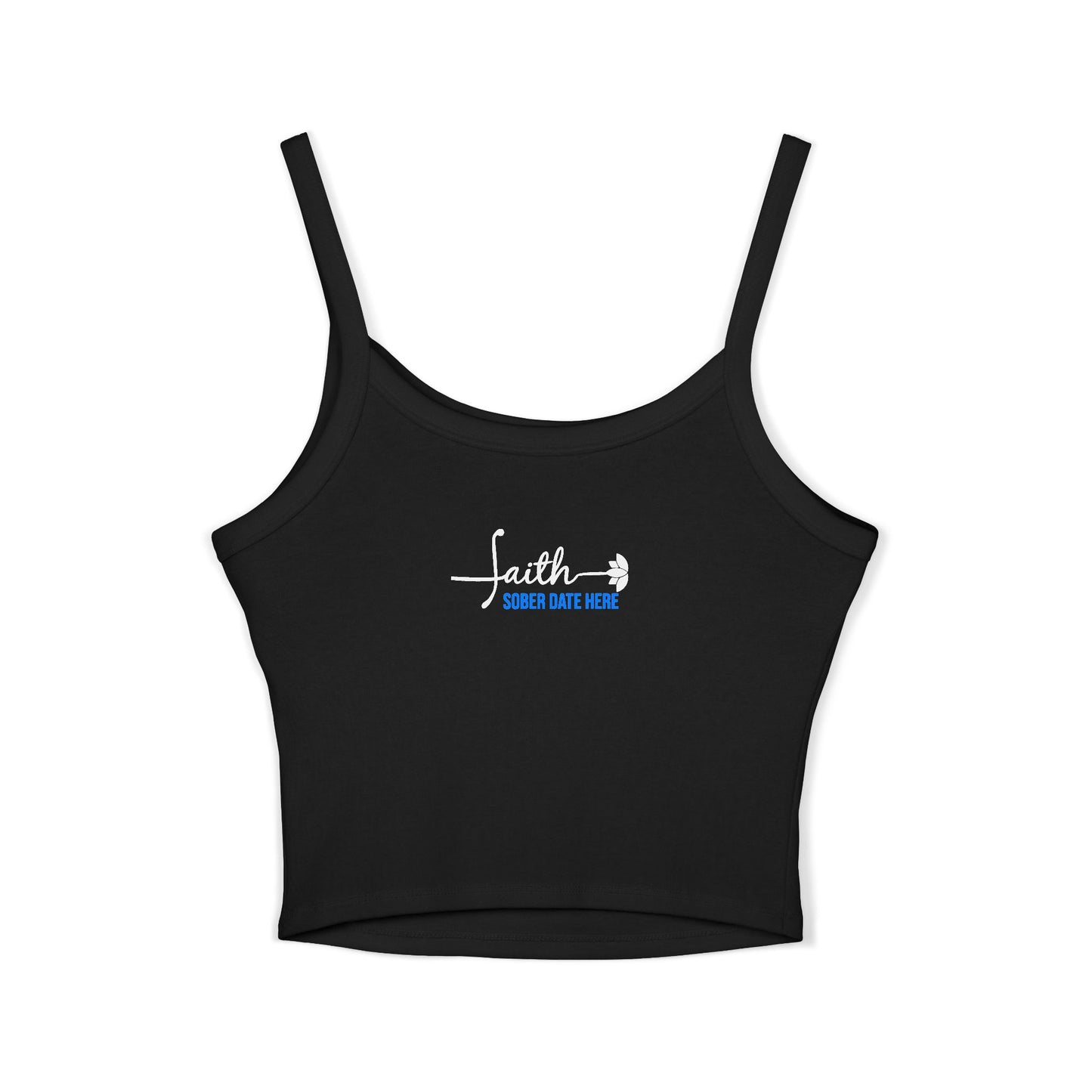 Sobriety Tank Top - "Chains Break, I Don’t"– Hot Pink Edition + Custom Sober Date